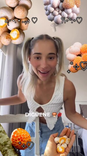 Princesa Alba Instagram - NADIEEEE, absolutamente NADIE y yo vestida de ✨Digüeñe✨para la gala de VIÑA🍄‍🟫💗🍃 
preparando algo cuteee con el team @matias_hernan @humbertomoyav @hc.concept @camiprettynails