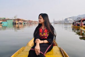 Priya Choudhury Instagram - In the lap of Himalaya!jewel of Kashmir!!Dal Lake❤️ Kashmir 2024