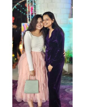 Priya Choudhury Instagram - Having a sister is like having a best friend you can't get rid of🫂. You know whatever you do, she'll still be there🧸♥️. ...
.
.
.
Happy birthday, dear sister! May your special day be as beautiful and extraordinary as you are❤️🎀❤️.