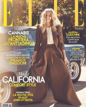 Rachel Roberts Instagram - Smile…it’s Friday!
💛💛💛💛💛💛💛💛💛💛💛
@elle_italia by @laurasciacovelli @amelianna70 @jostrettell @brianfisherhair @sheriffproduction #fbf
