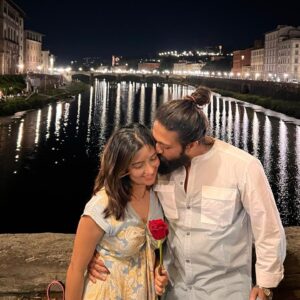 Radhika Pandit Instagram - A great marriage is not when two perfect people come together, it’s when these two opposites refuse to give up on each other!! 
Happy 8th my dear husband ❤️🧿🧿