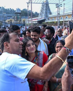 Rashi Singh Instagram - New year started Well 🙏

Govinda Govinda 🙏