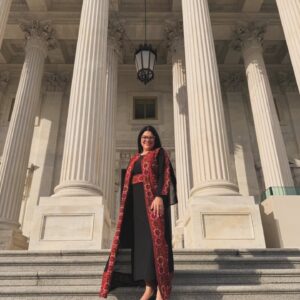 Rashida Tlaib Instagram - It has been a hard year to find joy. My eldest son reminds me to be grateful for moments like this where our community continues to find faith in the work I am doing in Congress. Time and time again, our 12th Congressional District families remind me that speaking truth to power and being unapologetic in wanting to tear down oppression and injustices everywhere are still worth fighting for. 

Today, I was sworn in for the fourth term in Congress. 
I want to thank all those families in the Tenacious 12th. I'm proud to fight for you all in this 119th Congress. It is truly an honor to work for you all. #RootedInCommunity
#TweetYourThobe