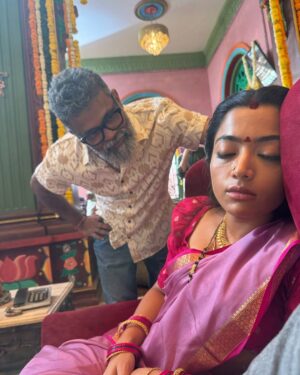 Rashmika Mandanna Instagram - It’s been quite some time since ive been in the skin of Srivalli. 
And today, seeing all of you embrace what she stands for, fights for, and believes in, feels surreal.❤❤
 It’s like you’re experiencing Pushpa through Srivalli’s eyes, and that fills me with so much joy. 🌸

Portraying Srivalli the way you’ve loved her has been so special to me.❤ 
 She has become my second identity, someone I am incredibly proud of. Srivalli has shaped my journey, bringing me to where I am today, and for that, I owe my everything to @aryasukku sir - he is a genius that has made all of this possible. 

Srivalli wouldn’t exist without Pushpa. She is who she is because of Pushpa, and for that, I thank @alluarjunonline sir from the bottom of my heart. Always. 

To me, Srivalli isn’t just a character; she feels real, someone I will always hold close to my heart. Forever grateful for her. 

Srivalli Pushparaj Moletti❤
#RM20
