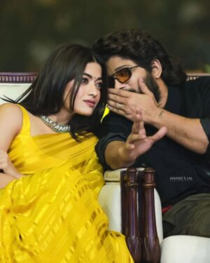 Rashmika Mandanna Instagram - Pushpa 2 is releasing tomorrow and right now I am overwhelmed with emotions.. 

It’s fascinating to see myself be so affected and so personally connected with this team and for a film.. never before have I ever let a film influence my emotions and today on the eve of the release I am feeling emotions I’ve never felt for a film before. ❤️

Hmm.. where do I begin.. Pushpa started in 2021 but for me it started waaaay before that in covid times.. I remember the team coming to my house to train me for the chitoor slang to walking on the sets of Pushpa on day 1 the release of Pushpa 1 and then starting of Pushpa 2 shooting for Pushpa 2 for sooooo long.. everyday for the last 5 years talking about Pushpa.. 

Sukku sir.. from the point of not knowing how to talk to him to the point where I am so so emotionally connected to him.. ❤️
Allu Arjun sir.. from I point of being so scared of sir to even talk to sir to searching for him in our crowded set to ask if the shot was ok.. ❤️‍🔥
Kuba sir the man of few words but the man when he smiles you know that, that shoot is freaking amazing!! 
Mythri movie makers my home production from the point of fighting for dates to the last day of fighting for dates 🤣🤣haha.. 
Fahadh sir I got to work with you for 2 days and I’ve heard you’ve created absolute magic..on my way to watch it right now 
I love mythri.. they are the best! ❤️
These people mean so much to me! SO MUCH TO ME!
I am so proud of us! I am so proud of how we started to how we are today! 
Team Pushpa !! I love you! I love how hard we’ve worked.. I love what we’ve created today and I love how in sync we all are! I love it! ❤️

Everyone works hard but success comes because of the people you surround yourself with. 
And Pushpa is the perfect example of it. ❤️
