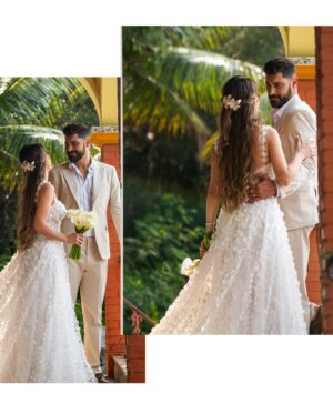 Rayanne Morais Instagram - Bodas de Papel 📜

Há um ano, começamos a escrever nossa história juntos e nos tornamos Sr. e Sra. Morais Pecoraro. Hoje, renovamos nossos votos, casando novamente. 
Como Deus nos surpreende! 
Hoje, somos a verdade q virou testemunho. 

(Rayanne) Eu ñ fazia ideia do q Ele iria fazer quando me deu a palavra: “Vou ressignificar seus anos em dias”. Logo após meu batismo, no dia seguinte, lá estava eu caminhando p/ o futuro que Deus havia reservado p/ mim, sem q eu sequer imaginasse. 

Já nos perguntamos: por quê? Por que ñ anos atrás? Fizemos escolhas erradas com nossas próprias mãos, e isso nos fez atrasar o q Deus tinha para nós. Atrasar, mas ñ anular. Pq nada neste mundo, nem ninguém, pode parar um projeto de Deus. O inferno tentou nos distrair ao longo do caminho e, quando finalmente nos encontramos, ele se levantou para manchar, com suas mentiras, o projeto de Deus, p/ q ñ tivéssemos autoridade. (Golias tinha a espada, mas foi Davi quem a usou. Deus usa até o inimigo p/ preparar o instrumento da sua vitória). Deus é justiça, Ele ama a justiça e é o nosso advogado. A mentira ficou com Satanás e a verdade virou testemunho do que Deus fez em nossas vidas. 
Somos a união de um propósito, uma união p/ algo muito maior do que nós mesmos. Somos testemunho vivo da fidelidade, bondade e misericórdia de Deus. Por mais q tenhamos nos atrasado, Deus nunca desistiu de cumprir o extraordinário em nossas vidas. Hoje, somos FELIZES PARA SEMPRE, pq assim Deus fez. 
Que a nossa história de superação e de vida em Deus traga esperança p/ você naquilo q Ele nos prometeu. 
Viva uma vida extraordinária em Deus! 
Ela está disponível p/ todos aqueles q se entregam e confiam em Cristo. 
Não é fácil, mas só vive o propósito quem suporta o processo. Fique tranquilo, pq Deus nos ajuda no processo também. Basta se entregar a Ele. 
Ñ poderíamos deixar de comemorar este dia sem transbordar na vida de cada um aqui com o nosso testemunho de tudo que Deus fez e faz. 

Com muito amor e carinho por essa equipe de milhões.
📷 @d51fotografia 
🎥 @kenzifilms 
🏝️ @gp_greenparadise 
👰🏼‍♀️ @stephaniecachapuz 
🎀 @suzette.atelier
💐 @o__buque 
🤵🏻‍♂️ @rafferoficial @samantha_szczerb