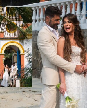 Rayanne Morais Instagram - Bodas de Papel 📜

Há um ano, começamos a escrever nossa história juntos e nos tornamos Sr. e Sra. Morais Pecoraro. Hoje, renovamos nossos votos, casando novamente. 
Como Deus nos surpreende! 
Hoje, somos a verdade q virou testemunho. 

(Rayanne) Eu ñ fazia ideia do q Ele iria fazer quando me deu a palavra: “Vou ressignificar seus anos em dias”. Logo após meu batismo, no dia seguinte, lá estava eu caminhando p/ o futuro que Deus havia reservado p/ mim, sem q eu sequer imaginasse. 

Já nos perguntamos: por quê? Por que ñ anos atrás? Fizemos escolhas erradas com nossas próprias mãos, e isso nos fez atrasar o q Deus tinha para nós. Atrasar, mas ñ anular. Pq nada neste mundo, nem ninguém, pode parar um projeto de Deus. O inferno tentou nos distrair ao longo do caminho e, quando finalmente nos encontramos, ele se levantou para manchar, com suas mentiras, o projeto de Deus, p/ q ñ tivéssemos autoridade. (Golias tinha a espada, mas foi Davi quem a usou. Deus usa até o inimigo p/ preparar o instrumento da sua vitória). Deus é justiça, Ele ama a justiça e é o nosso advogado. A mentira ficou com Satanás e a verdade virou testemunho do que Deus fez em nossas vidas. 
Somos a união de um propósito, uma união p/ algo muito maior do que nós mesmos. Somos testemunho vivo da fidelidade, bondade e misericórdia de Deus. Por mais q tenhamos nos atrasado, Deus nunca desistiu de cumprir o extraordinário em nossas vidas. Hoje, somos FELIZES PARA SEMPRE, pq assim Deus fez. 
Que a nossa história de superação e de vida em Deus traga esperança p/ você naquilo q Ele nos prometeu. 
Viva uma vida extraordinária em Deus! 
Ela está disponível p/ todos aqueles q se entregam e confiam em Cristo. 
Não é fácil, mas só vive o propósito quem suporta o processo. Fique tranquilo, pq Deus nos ajuda no processo também. Basta se entregar a Ele. 
Ñ poderíamos deixar de comemorar este dia sem transbordar na vida de cada um aqui com o nosso testemunho de tudo que Deus fez e faz. 

Com muito amor e carinho por essa equipe de milhões.
📷 @d51fotografia 
🎥 @kenzifilms 
🏝️ @gp_greenparadise 
👰🏼‍♀️ @stephaniecachapuz 
🎀 @suzette.atelier
💐 @o__buque 
🤵🏻‍♂️ @rafferoficial @samantha_szczerb
