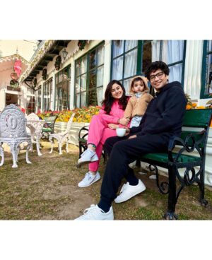 Ridhima Ghosh Instagram - Happy New Year from our little family, surrounded by the magic of Darjeeling—our happy place! 🌄💛

As we watch the sunrise over the mountains and sip on steaming cups of tea, our hearts are full of gratitude. This place holds so many memories for us, and starting 2025 here feels extra special.

Here’s to a year filled with love, laughter, and all the little things that make life beautiful. From our hearts to yours, wishing you a joyful and blessed New Year! 🥂❄️

📸: @debopriyo_toton & @rubai.alekhya