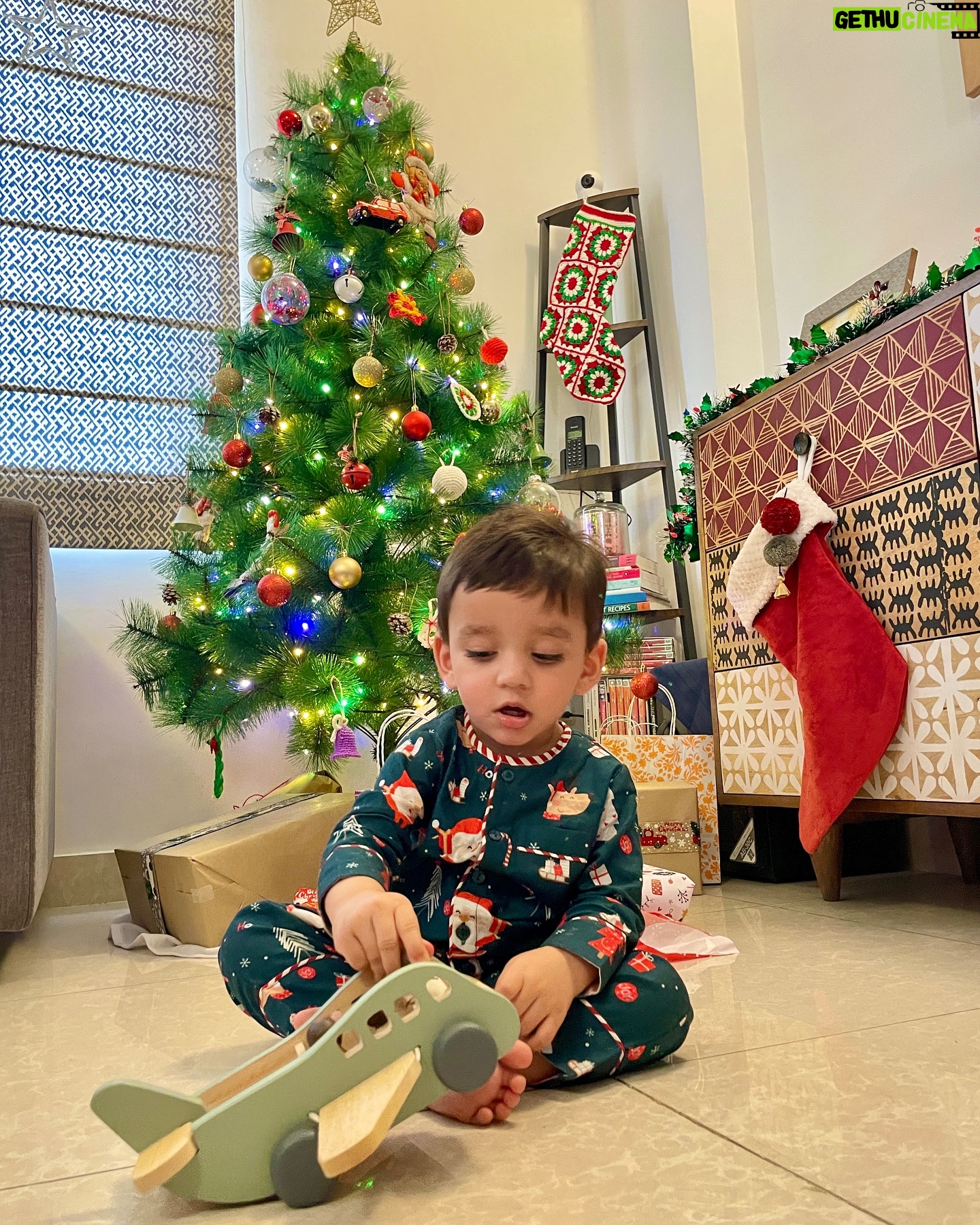 Ridhima Ghosh - 23.9K Likes - ✨ Christmas Morning Bliss! 🎄🎁
There’s nothing more magical than watching the wonder of Christmas through Dheer’s eyes. His little hands tearing open gifts, his laughter filling the room, and the warmth of family around the tree—this is what the holidays are all about.
Here’s to love, laughter, and creating beautiful memories together. From our family to yours, Merry Christmas! ❤️🎅
#FamilyChristmas #MakingMemories #Christmas2024