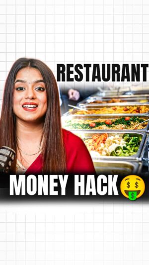 Riya Upreti Instagram - Unlimited food wala restaurant kaise paise kamate hai? Watch full reel to know this :) Restaurants are smart 🧐🧐 keep following @riyaelity for more such content