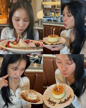 Rutricha Phapakithi Instagram - Happy @janhae day🎂✨
รู้จักกันมาจะ 10 ปีแล้วอะ 
ขอให้ปีนี้เป็นปีที่ใจดีกับเธอนะ 
Ps. love as always My everything❣️