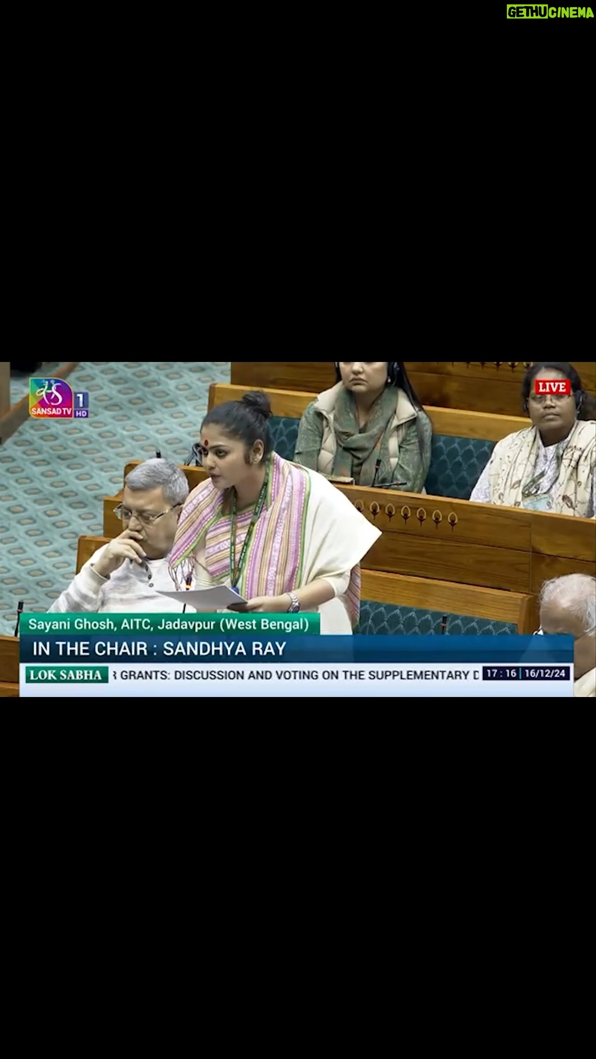 Saayoni Ghosh - 5.2K Likes - My speech today in Lok Sabha.
on the Supplementary Demands for Grants - First Batch for 2024-2025
It’s a privilege as a first time parliamentarian to be speaking on such an important subject.
I thank my party @aitcofficial for this opportunity.
#LokSabha