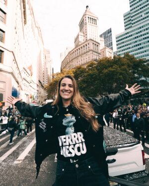 Sabrina Ionescu Instagram - Storybook ending ✨ 
NYC showed all the love 🗽