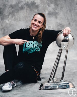 Sabrina Ionescu Instagram - Prayed for times like this… CHAMP🩶🗽