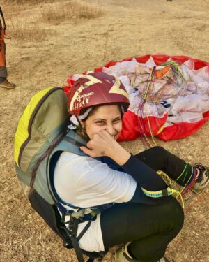 Sai Tamhankar Instagram - This year is about exploring skies ; the skylover in me is thriving !!! 

PC . @godisoutdoors 

#saitamhankar #skylover