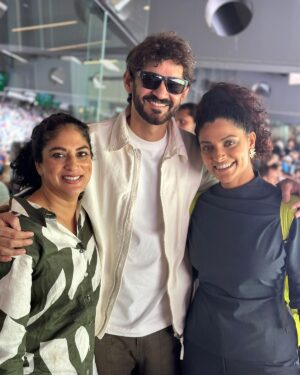 Saiyami Kher Instagram - A Boxing Day Test has always been on my bucket list, and this trip to Australia has fulfilled so many of my dreams. I had heard so much about the atmosphere of a Boxing Day game, but nothing could prepare me for experiencing it live. The reality far exceeded the hype.

Test cricket is the purest form of the game for me. There’s something special about it, even during the quiet phases when it feels like not much is happening. There’s always a battle on, the changing conditions, and the building pressure. Test cricket is a true test of patience, resilience, and the ability to adapt to the unpredictable, whether it’s the pitch, the weather, or the mental challenges players face.

When India came out to bat, the energy in the stadium felt like I was at a home game. The @thebharatarmy knows how to create an atmosphere like no other. I’ve watched countless games with them in the North Stand, but witnessing their full force by the boundary line was something else entirely.

Can’t thankyou @australia enough for this magical @mcg experience. Sitting in the MCC Reserve Box, walking to the boundary line, and stepping onto the iconic ground —it all felt like a dream. And to top it off, I even got to play with the kids at the MCG. I never imagined in my wildest dreams that I’d have the chance to roll my arm over at such a historic ground.

The atmosphere, the passion, and the history—it’s an experience I’ll never forget. This trip has given me memories for a lifetime. Until we meet again ♥️

@australia @mcg @visitmelbourne #hostedby #seeaustralia #visitmelbourne #bgt