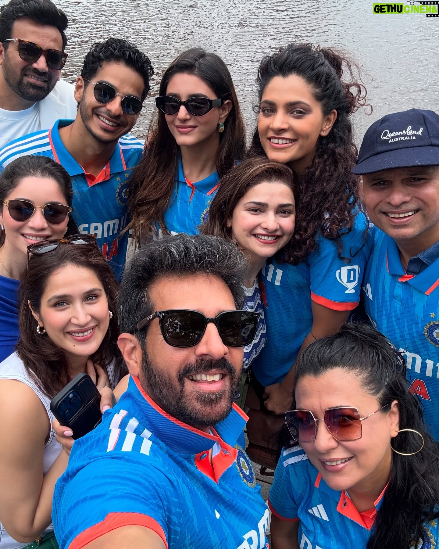 Saiyami Kher - 99.7K Likes - I smile like a little girl every time I get to watch live sport, and it doesn’t get better or bigger than The Gabba! Ever since I was 8 years old, I’d wake up at 5 am, make excuses to skip school, and watch India take on Australia. I’d wake up and see Australia dominate at the Gabba. Then, in 2021, we witnessed history. @ajinkyarahane and his entire team conquered fortress Gabba! Gill’s 91, the Shardul-Washy partnership, Siraj’s five-fer, and the unforgettable Pant knock — it was all magical!
Thanks to Tourism Australia, I got to live this childhood dream. I got to watch the Gabba Test with fantastic seats and even better company! Sadly, the result wasn’t what we wanted, but as a cricket fan, I was just so happy to see Bumrah on fire. This game became even more special because I got to catch up with @bhogle_harsha , @michaelvaughan , @gilly381 , @haydos359 , @isaguha @davidwarner31 and watch them work their magic on commentary. After the match, I was heartbroken to hear that @rashwin99 has retired. He’s the most intelligent cricketer, who played the game like chess! I’ll really miss him and all his variations on the field.
This could possibly also be the last Test match on this historic ground, as it’s supposed to be broken down for renovations. So, lots of memories to take back with me.
1-1 see you’ll at Boxing Day 🙌🏽
@australia @queensland @visitbrisbane @cricketaustralia #hostedby @thegabbabrisbane #brisbaneanyday #thisisqueensland #seeaustralia