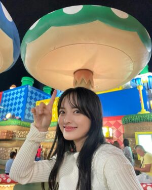 Saki Kiyoi Instagram - .
🍄☝️😊

#usj#japan#osaka#code#makeup
#ユニバ#マリオ#メイク#黒髪
#スタダ#スターダストプロモーション