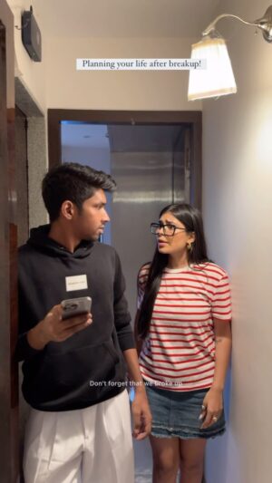 Sakshi Keswani Instagram - Livein meh rehna hi nhi chahiye tha yaar😕