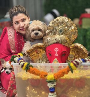 Sambhavna Seth Instagram - Ganpati Bappa Morya
Agle Baras tu Jaldi Aa❤️