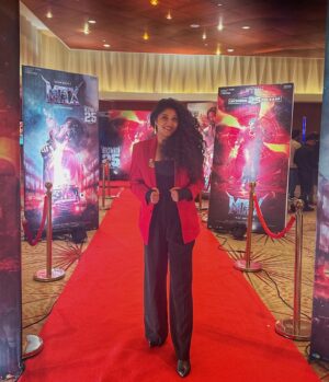 Samyukta Hornad Instagram - ☠️☠️☠️

#MaxOnDec25 ❤️‍🔥

🚩🚩🚩
🧨💃🏻🚨

Designed by @tejuanjankumar 
Assisted by @khushi_jagadisha 
Make up by @thomas.steffi 
Shot by @vignesh.narayanan_ @athul_lohithakshan 

Managed by @vidhyaabreddy @kettles_talent 

#Max #RedAlert