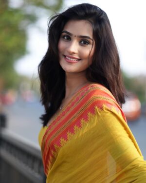 Sanchi Rai Instagram - Masakali🕊️🌺

#instagood #love #saree #explore #trending #trend #explorepage