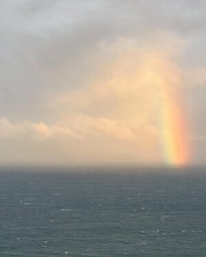 Sara Bareilles Instagram - This is not going to be a straight line. Grief is a blanket and I am cozy AF. This month brought me to a memorial of a best friend and a reunion with my life partner and…surprise! my Anxiety! 🥳 A few days ago I called my friend at home in Brooklyn to send me my medication again. I haven’t been on it for a few months but what feels true right now is that I need help holding this chapter of transition, grief, and anxious depression. I missed Joe so much - he has been gone since July- but to be honest I don’t entirely remember how to be myself with him or without him. Now is the work of warm remembering AND birthing something new that is true to what is now. It’s one step and one day at a time. Through my tears I am smiling at the storm because it carries wind and rain and rainbows around and they are all doing their jobs… I am listening, meditating, reaching out, seeking friendship from loved ones who happen to be close(@mona_tavakoli, @benbenabraham, @marynreste), my beloved @joetipps , and especially myself. I surprise myself with how many different ways I can feel and be within a given day. I am the ocean that I made myself meet in this body today. (Thanks @shobean for the nudge) I get scared of the water because I can’t know what will happen. But we never do, do we? 
Like Gavin, I want to dance with somebody who loves me…and I just want to be the one who loves me the most. ❤️❤️