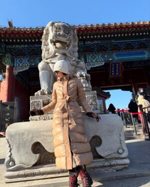 Sara Jane Ho Instagram - Happy new year - and upcoming year of the snake! In Hong Kong we grow up drinking snake soup but swipe left to see my first time eating it fried. According to traditional Chinese medicine, snake meat is “yang” so it warms the body, helping counter the “yin” effects of cold winter. It is good for skin, lungs and and blood circulation. 

It was hard for me to think about eating it at first, especially with all the scales staring you in the face…buuut I believe in trying everything once.

Other scenic spots featured:
- Tiananmen Square, where Mao’s body is embalmed
- Forbidden City, where 24 Chinese emperors resided over 500 years with thousands of concubines at any given time