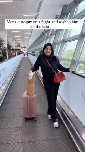 Sarah Hussain Instagram - A strong opposition is important for a STRONG DEMOCRACY as INDIA alliance gets a brilliant 243 seats in the Lok Sabah, also congrats to Narendra Modi for becoming the PM for the 3rd time, and here’s hoping we grow together as a nation. ❤️🥹

How I met Rahul-
He was travelling without any security in economy class on the sabse bakwaas spice jet airlines. He was sleeping the entire flight so no one really woke him up, but everyone in the plane was talking about, until the plane landed and everyone wanted a selfie but were stopped by an air hostess. Maine socha all the best toh bol he deti hu, poora bharat yaatra kari hai inhone, and he kindly obliged, what a cutie. 🇮🇳

PS- Agar aap ye post dekhke aap trigger hojaaye, aur gaali dene ka mann kare, yaad rakhiyega isse aapki upbringing aur character dekhega aur meri sirf reach he badhegi. 🤣

😂 #ZingyZest #BJP #Congress #Election #RahulGandhi
