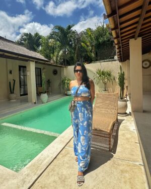 Sarah Hussain Instagram - Seminyak is Seminyaking as I take you to explore the best food places of this place. 🌻

1. @kyndcommunity - it’s pink, it’s vegan, and it’s Instagram worthy. 👧 
2. Gi Pi Susu- Best coffee and croissants. 🥐 
3. @motelmexicola - Party, and the best gauc and tacos you’ll ever have.
4. @zai_cafe - Authentic Lebanese food, great chicken Kababs and Mezze dips.
5. @theavocadofactory - Factory that has everything related to to Avocados, from toast to smoothie, to salad, and burgers and much more.

I’m still here and exploring, let me know your recommendations and I’ll visit it tonight. 🌸 #Bali #Seminyak #Food #Tasty #Travel
