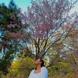 Sarah Sarosh Instagram - Oh Meghalaya, you have my heart💕
Beauty so untouched, my eyes could not have enough! ✨
Definitely a highlight trip of 2024 for me - Full vlog on my Youtube Channel🫶🏽
•
We stayed at @courtyardshillong that had the best, most courteous staff & delicious spread of food   the location is right in the markets of Shillong and a 5 min drive to Ward’s lake where you spot the stunning Cherry Blossoms 🌸 
•
•
•
#Meghalaya #travelWsar #2024travels #northeastindia #naturetravel #northeast #hosted #marriott #marriottbonvoy #marriottpartner