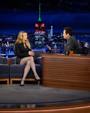 Shailene Woodley Instagram - @shailenewoodley is here tonight to talk her Broadway debut in Cult of Love! #FallonTonight 

📷 @toddowyoung