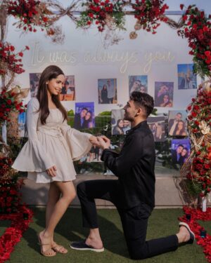Shazahn Padamsee Instagram - Can’t wait to start forever with you 💍♥️