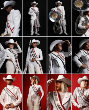 Shiona Turini Instagram - A Cowboy Carter Christmas Part 2 ❄️ A visual love letter   a reclamation of space. Thank you @harpersbazaarus @samiranasr and of course @bybiancabee for your beautiful words about our beautiful costumes. 27 million viewers and counting to witness over 400 carefully curated costumes - from cowboys to cheerleaders, dancers and drivers, the Blackbiirds to band. We did it. I’m so grateful to the team that supported me on this journey. 

My wardrobe supervisor, my right hand woman who has been rocking with me since I was working out of a studio apt in NYC @melaniesw My ACD @taragrevellie who has been by my side since Renaissance. My Queen of Custom @ericaricecruz God bought us together four or five years ago in the middle of a pandemic and we haven’t left each other since. My Molly @mwpeters_ the best stylist, shopper, vintage hunter I know - What would I do without you? 
My new loves, my Dancer dream team and more @mstr_of_disguise @daquyeen 
Our Fashion Assistants  @lauracheron.h @thatssosav @halleamanda @hollyreboff @scarletodunbar @hanna.berridge @kayaugo 
Our Talented tailors #MrTimWhite @kannataniuchi @alexnavarrodesigns @alantude @pigpattypaige @cacouture we couldn’t do it without you. 
@justxone @_itsalannah @ibreani @chilllllc 
There are so many people who made this happen - I’m beyond grateful
To the team @parkwood @yvettenoelschure @mstinaknowles collaborating with you all is the biggest blessing there is. And of course our leader @beyonce. My Virgo. Thank you.