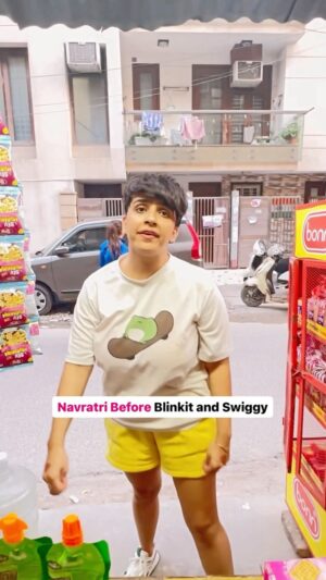 Shirin Sewani Instagram - Aney yaar doodh lana bhool gyaaaa … #thosedays 

#childhood #90s #navratri #nostalgia #reels #reelitfeelit #shirinsewani 

Reels, nostalgia, kids, 90s, Festival,India