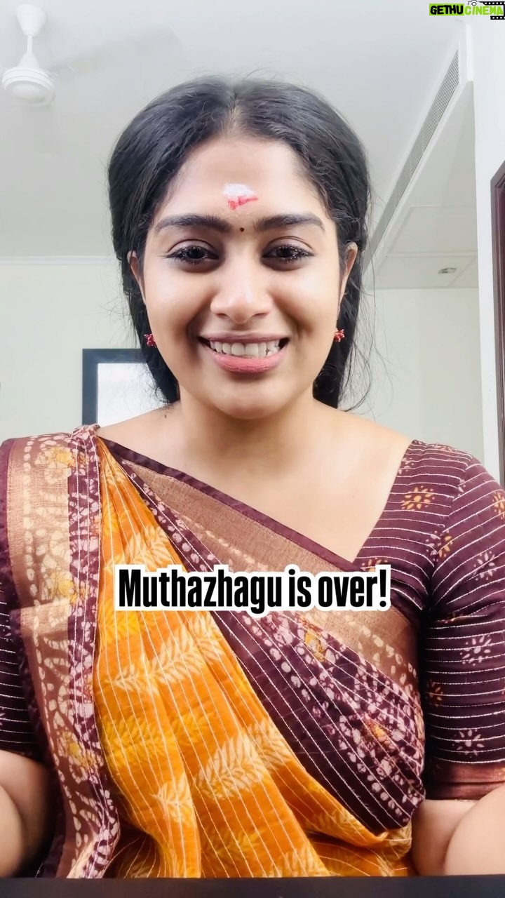 Shobanaa Uthaman - 40.4K Likes - As I reflect on this incredible journey now that our serial "Muthazhagu" has come to an end, I want to take a moment to express my deepest gratitude with teary eyesš„²
Thank you to our amazing fans for your unwavering support..wherever i go i have been called as Muthazhagu but not Shobanaa..this shows how the character Muthazhagu impacted and has been a part of your lives and your illamsš„¹
Also the fan pages with extraordinary edits in Instagram. š„°
Also a big thanks to @vijaytelevision @balachandran_ratnavel @chandru_duraiyappa @kriskuty who gave me this life changing opportunity which turned my vision into reality. š
To my director-my meesai sitappu, you were the pillar of Muthazhagu.It is your guidance that i could mould and bring the character Muthazhagu to life. Thank you for pushing me to grow as an actor.I truly appreciate all the hard work you put into making this journey unforgettable. ā„ļø
Thanks to co- directors and assistant directors.
To my talented co-artists, it was an honor to share this experience with you people and your camaraderie made even the toughest days enjoyable...zero ego and zero fights *touchwood* you were like a family to me...please stay in touch. You made every moment worthwhile. Will surely miss you....Love you all š„¹ā„ļø
A heartfelt thank you to our producer (falcon television media) for believing in me that i could play this character 'Muthazhagu' and bringing this story to life. (Hope i gave justice to this role)š
Also thanks to the Camera team, light men, make up man and assistant, hair dresser for making me watchable and niraiya beautiful in screen.š
This journey was filled with challenges, but those hurdles only made the memories sweeter.
Recently Iāve not been active on Instagram.Iām taking a break to focus on some personal time and recharge. It's okay to disappear in order to heal and grow in silence.
Until then my closed one will be handling my Instagram account for promotions and collaborations.
I promise Iāll be back soon with fresh energy and updates personally and professionally...Thank you for understanding, and see you all shortly! š«°
Hereās to new beginnings and once again THANK YOU! š«¶
From,
MUTHAZHAGU