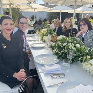 Shohreh Aghdashloo Instagram - Such an inspiring afternoon at the Academy Women’s Luncheon with Chanel! Celebrating the incredible Raha Amirfazli and Shadi Karamroudi, our Gold Fellowship recipients. ✨

@selenagomez, your speech was beautiful. And how lovely to see my dear Rita Wilson Hanks – she always brings such warmth to any occasion. ❤️ 

#AcademyGoldFellowship #WomenInFilm