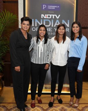 Shreyanka Patil Instagram - An evening to remember ✨ Thank you @ndtv !!