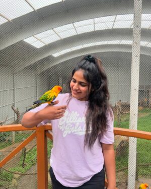 Shruthi Selvam Instagram - 2024- The year that changed my life. ✨♥️ and also there is so much to share with you guys.♥️ 

As I reflect on 2024, my heart feels full and warm. The year began with so much energy, but as it went on, life tested me. My health wasn’t at its best, and I gained weight, which weighed on my confidence, too. But through all of it, I kept going—holding on to my dreams and my work, never letting myself stop.

Despite the challenges, this year brought some of the most beautiful blessings of my life:

✨ We bought land in Chennai—something I’ve dreamed of for so long. It’s proof that persistence and hard work pay off.

✨ We began working on a dream project: my own clothing brand, a venture I’ve poured my heart into. I can’t wait for it to become a reality in the year ahead.

But nothing compares to what I found this year—

A love that feels so right. After years of being single and focusing on myself, I finally MET THE MAN OF MY DREAMS.❤️ I am stepping into a new phase of my life guyssss… 🥹🥹🥹
Can’t wait to reveal and share everything with you all. Because this is where the story had to begin. 🥹 

2024 hasn’t been perfect, but it’s been real, raw, and life-changing. As I step into 2025, I feel more alive, more hopeful, and more grateful than ever. Here’s to love, dreams, and everything waiting ahead!

With love,
Shruthi