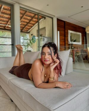 Shubhna Agarwal Instagram - Just wrapped up an incredible staycation at this stunning villa! 
📍Situated in Parra,Goa 🌴