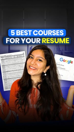 Shweta Arora Instagram - Save the courses for future reference! 📲

💬 Are you a fresher with not much to add to your resume? 🤔📄

🎯 Here are some courses that can add great value to your profile, and many of them are FREE! 🎓

🧑‍💻 Take them up whenever you have time and boost your skills! 💥

🌟 Hope it helps you!

👥 Share this useful insight with others.

#course #freecourse #onlinecourses #learning #courses #freecourses #certificatecourses #freeonlinecourses #freetool #freelearning #certificates #skills #instagramreels #reels #instagram