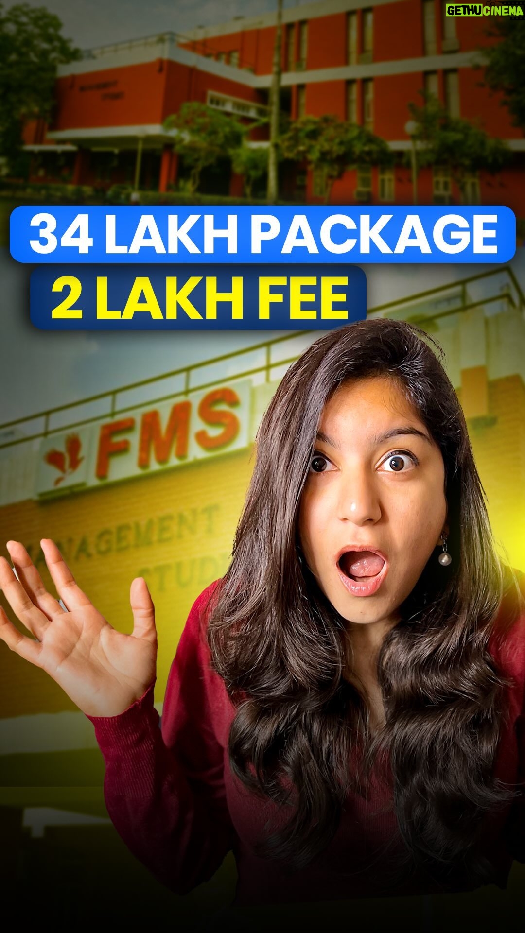 Shweta Arora - 25.3K Likes - ā¬ļø High Salary ā¬ļø Low Fee š MBA College
šÆ FMS Delhi offers an incredible average package of 34 lakhs with fees as low as 2 lakhs. ā
š Even if you have low grades in 10th or 12th, you can still get admission here. šÆ
š Save the āadmission criteriaā for your reference. š²
š¬ Want to know the āadmission criteriaā of any other MBA collegeāā
ā¬ļø Just āTAGā the name in the comments!
š„ Share this with all your friends aspiring to get into a top management college! š
#FMSDelhi #mbastudents #students #colleges #bschool #collegestudents #india #education #mba #mbainindia #mbacolleges
