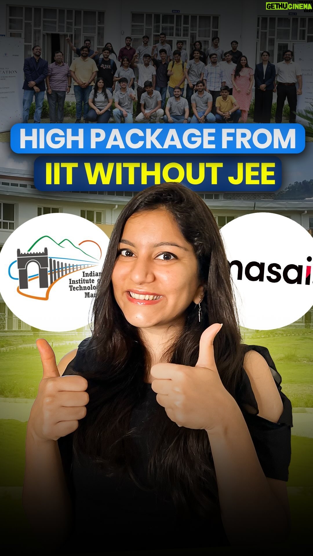 Shweta Arora - 8.8K Likes - ā¬ļø Comment āIITā for the Link in your DM! š©
š¬ Who doesnāt want to study at IIT and get a high-paying jobāā
ā
Guess what, itās possible WITHOUT JEE! šÆ
šÆ Check out IIT Mandiās Data Science & ML micro-credit program - no JEE required! The latest batch just started and had their orientation on the IIT Mandi campus. š„
šØāš» Theyāre currently studying live with IIT professors and will have their convocation on the same campus, making them IIT Mandi alumni! š
ā
The best partā Assured placementsā¼ļø This program is developed in collaboration with Masai School and NSDC. š¼
šØāš» Applications for the next batch are open now!
šÆ The eligibility is very simple - you just need to have passed 12th grade, regardless of your background, and you can pursue it part-time as well.
ā ļø In fact, according to a report, the demand for Data Science in India is expected to increase by 300% by 2030. Donāt miss out! š„
ā¬ļø So, quickly comment āIITā and Iāll send you the link in your DM. š©
š Alternatively, you can click on the link given in my bio. š²š
š„ Share this with all your friends!
#iitmandi #nsdc #masaischool #education #IIT #IITPrograms #indianeducation #programs #students #collegestudents #datascience #college #ai #machinelearning #collab