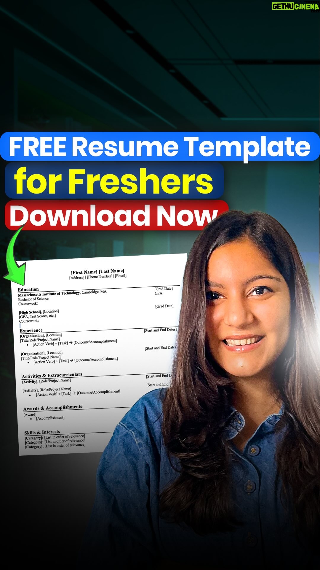 Shweta Arora - 4.6K Likes - ā¬ļø Comment āresumeā and Iāll DM you the links! š©
šÆ If youāre a fresher, download these two resume templates.
ā
Theyāve been designed by MIT, and youāll also get a few free sample resumes along with them. šÆ
ā¬ļø Just comment RESUME, and Iāll send you the links personally! šš²
Donāt miss this chance to stand out! š„
š Hope it helps you!
š Save & Share it with all your friends! š„
#resumetemplate #resumeforprofile #resumebuilding #resumeforjobs #resume #resumeexample #freeresumetemplate #resumetips #students #freshers