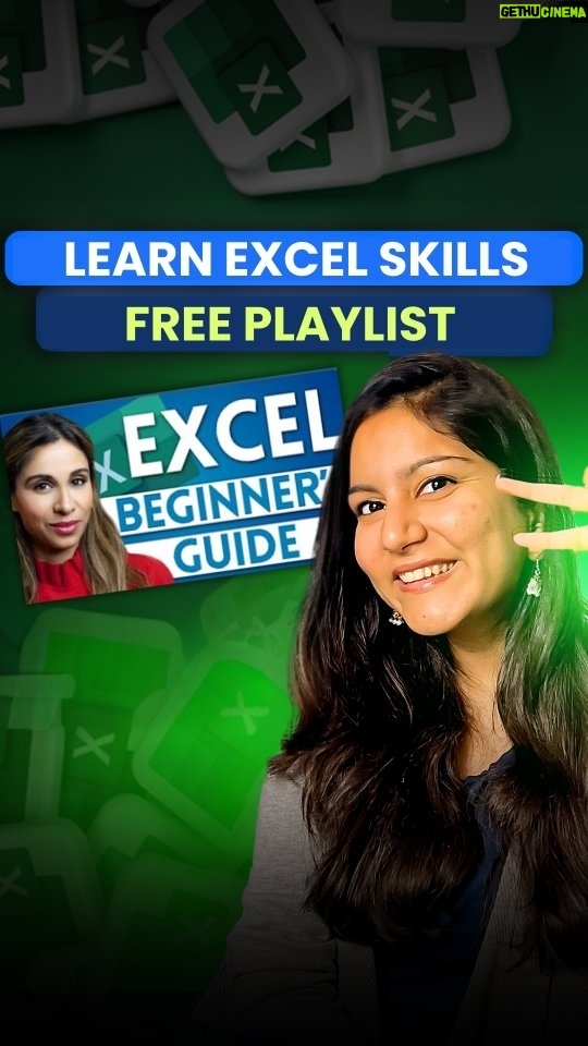 Shweta Arora - 4.9K Likes - FREE Videos to Master Excel š„ Share this with all! š„
š¬ Want to learn Excel for FREE? Then save this playlist right away!
šØāš» 34 detailed videos practical worksheets to master Excel from scratch.
š² Playlist name: Mentioned on your screen ā Take a screenshot to save it!
š Link to the playlist: Available in my bio! š
šÆ Donāt miss this opportunity to learn one of the most in-demand skills for FREE!
š„ Share this useful insight with others. š²
#excelskills #learning #freevideos #youtubevideos #excelcourse #excel #skills #students #learnexcel #skillup #onlinelearning #freeresources