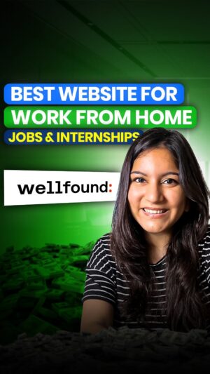 Shweta Arora Instagram - 💬 Looking for work from home job or internship❓

🎯 Wellfound.com is the best website if you’re looking for jobs and internships, including work-from-home opportunities and highly paid positions. ✅

👨‍💻 Check it out now and take your career to the next level! 💼

🔔 Save it for future reference! 🔏

Hope it helps you! 🌟 Share it with everyone! 👥

#wellfound #jobsearch #internships #workfromhome #careeropportunities #internships #internship #internshipstudent #collegestudents #internshipindia #internshipforstudents #job #career #instagramreels