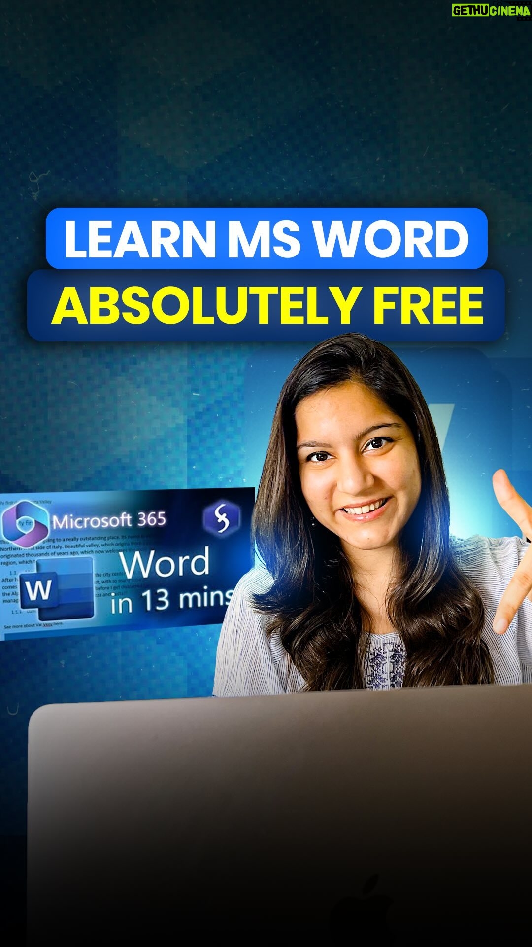 Shweta Arora - 10.5K Likes - Master MS Word for FREE! š„
š¬ Do you or someone you know need to learn Microsoft Wordāā
šÆ Iām sharing a super simple 13-minute beginner tutorial thatās totally free and available on YouTube! šš„
ā
Itās perfect for anyone whoās new to Word or just needs a quick refresher.
š https://www.youtube.com/watch?v=GBHUBEOTdcA
š±Check it out and Seize the opportunity to enhance your skills. š
š„ Share this amazing resource with your friends and help them master Microsoft Word too! š§š»āš»
š Save it for future reference! š
#microsoftword #freelearning #msword #youtube #learning #freeresource #skills #freetool #skillsdevelopment #instagramreels #instagram