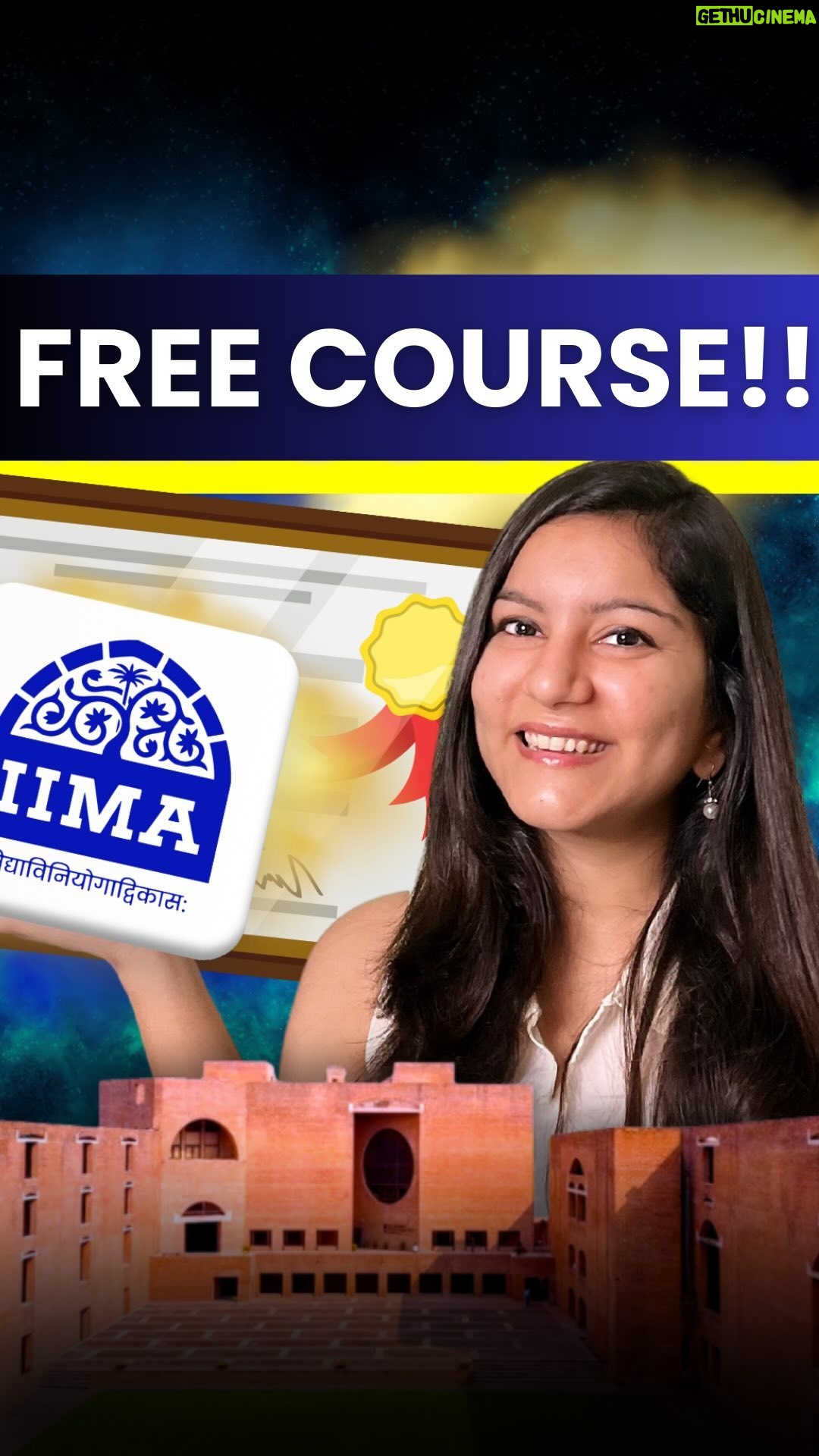 Shweta Arora - 24.9K Likes - šØ FREE Course by IIM Ahmedabad!
š¬ Want to learn strategy from the bestā
šÆ IIM Ahmedabad is offering a free online course ā 'Strategy and Game Theory for Management'! šÆ
ā
Itās the top-rated course on campus, and you can finish it in just 31 hours. ā³
ā
Plus, you can add it to your resume. š
š Check the link in my bio to get started! š§āš»
ā ļø Donāt let this opportunity slip away. š„
š Hope it helps you!
š„ Share this useful insight with others.
#IIMahmedabad #freestrategycourse #freecourse #freeonlinecourses #onlinecourses #iimcourse #iims #learning #certificatecourse #courses #free #bestcourses #iima #students #instagram #reels
