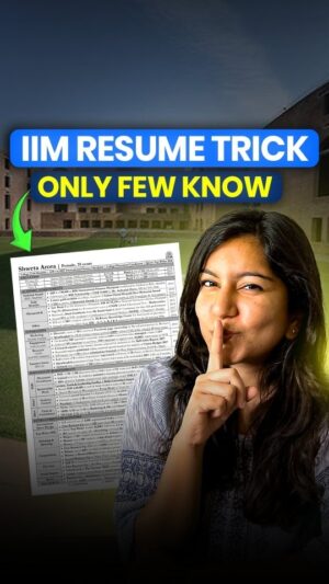 Shweta Arora Instagram - 👥 Share this ‘IIM Resume Trick’ with your friends! 💥

📄💡 Want to make your resume stand out like an IIM student❓❓

⬇️ Here’s a trick:
👉 Fold your resume once horizontally and once vertically.
👉 Focus on placing all your key points and numbers in the top left quadrant.
👉 Recruiters read from top to bottom and left to right, so this top-loading or front-loading technique ensures they see your most important information first. 

✅ Try it out and see the difference! 💯

🌟 Hope it helps you! Follow for more resume tips! 📲

#resumehacks #resume #resumewriting #resumehelp #resumebuilder #resumes #resumetips #resumeforstudents #resumeideas #resumebuilding #iimresumetips #iimresume #resumeforprofile #resumeforjobs #bestresumetips #iimstudents #students