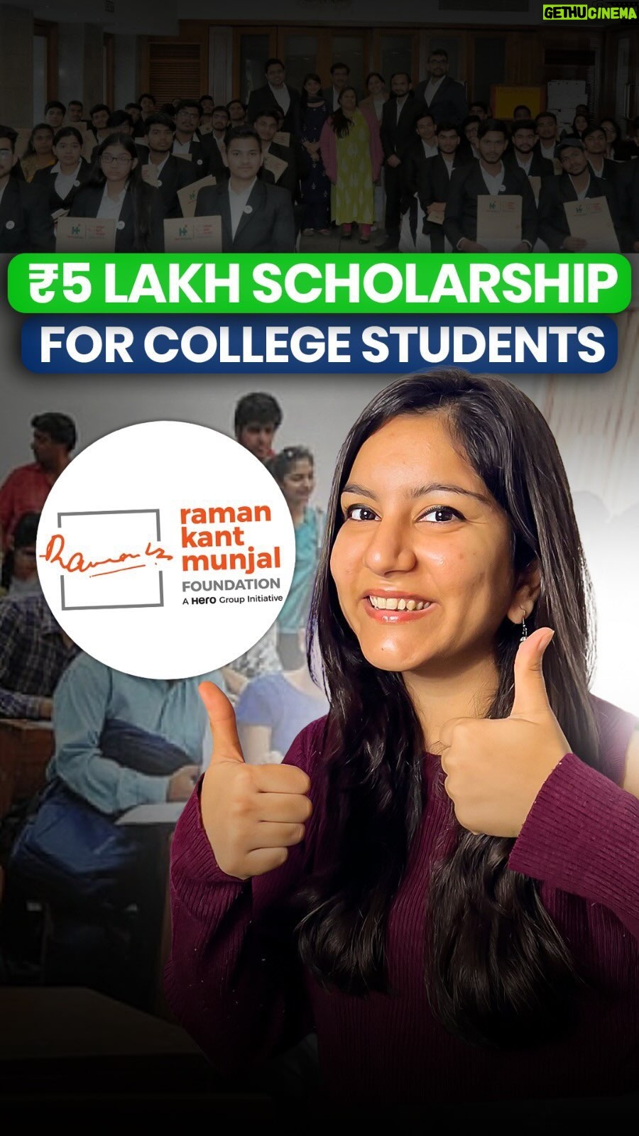 Shweta Arora - 11.6K Likes - š° Scholarship for Students ā¬ļø Eligibility in Comments! š®š³
šÆ A very big scholarship has been announced in which an amount of 5 lakh rupees per year will be given to college students called āRaman Kant Munjal Scholarshipā. šø
ā
This opportunity is open for students pursuing the following courses:
⢠BBA ⢠BFIA ⢠B.Com (H, E) ⢠BMS ⢠IPM ⢠BA (Economics) ⢠BBI ⢠BAF ⢠BSc Stats
ā¬ļø Check the complete āEligibilityā details in the Comments & the āLinkā in my Bio. šš²
šÆ Donāt miss out on this amazing chance! š„
š„ Share this with everyone!
š„ Stay tuned for more Scholarship updates! š„
#ramankantmunjalscholarship #scholarships #scholarships2024 #scholarshipopportunity #collegestudents #scholarshipsinindia #students #educationfunding #instagramreels